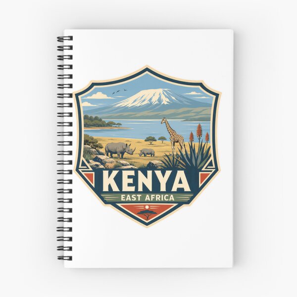 Item preview, Kenya East Africa African Safari Wildlife Travel Souvenir designed and sold by Simsimah26Parks.