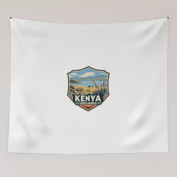 Item preview, Kenya East Africa African Safari Wildlife Travel Souvenir designed and sold by Simsimah26Parks.