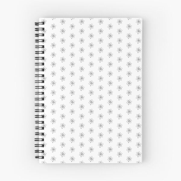 Item preview, Minimalist Gray Atom Shape Science Symbol designed and sold by pattern-archive.