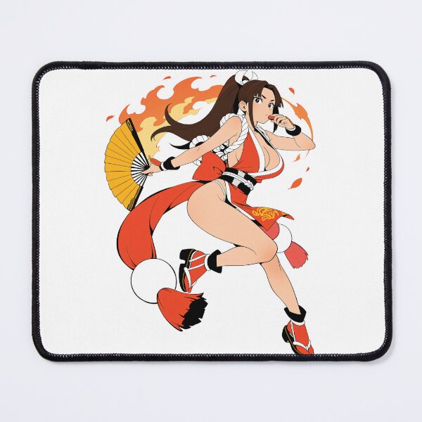 Item preview, Chibi Mai Shiranui Fighter Sticker designed and sold by RGB-crayon.