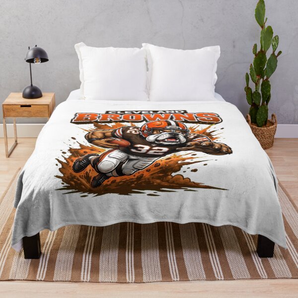 Item preview, Cleveland Browns Bulldog Football Power designed and sold by DavidSant59546.