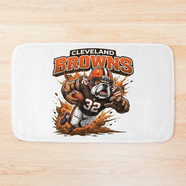 Item preview, Cleveland Browns Bulldog Football Power designed and sold by DavidSant59546.