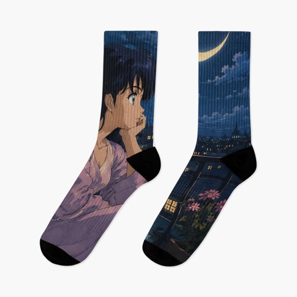 Item preview, Lofi Art: Lunar Veranda designed and sold by bapupa.