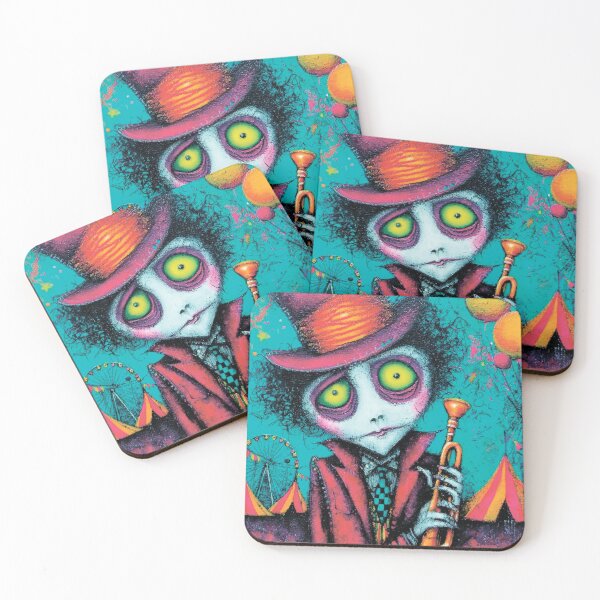 Item preview, Grunge-style Halloween circus designed and sold by MagelliShop.