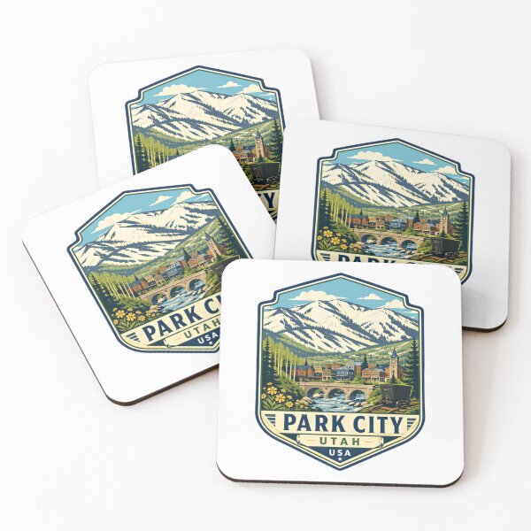 Item preview, Park City Utah USA Mountain Travel Souvenir designed and sold by Simsimah26Parks.