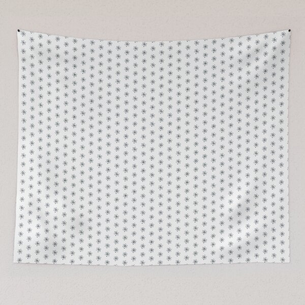 Item preview, Minimalist Charcoal Atom Shape Science Symbol designed and sold by pattern-archive.