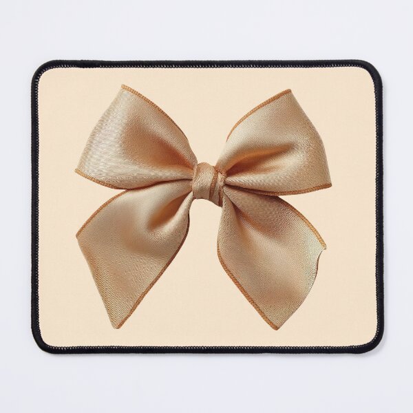 Item preview, Beige Satin Bow Coquette Ribbon designed and sold by jianina-alondra.