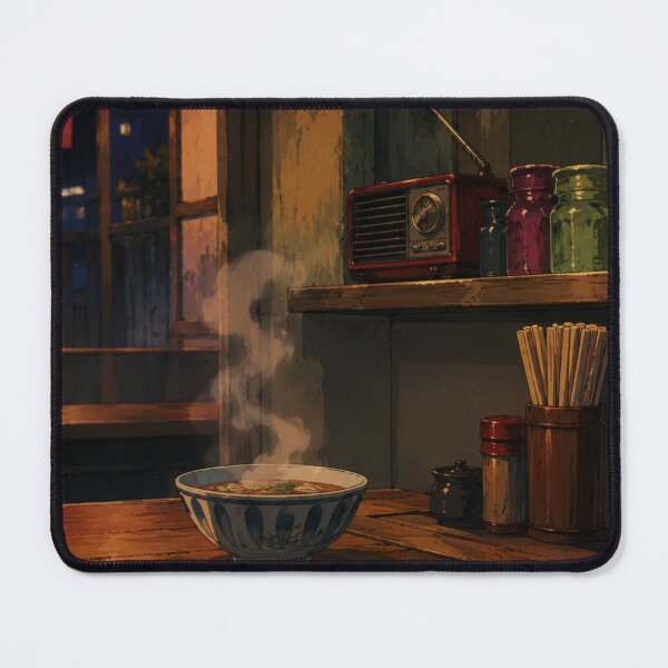 Item preview, Lofi Art: Midnight Ramen Bar designed and sold by bapupa.