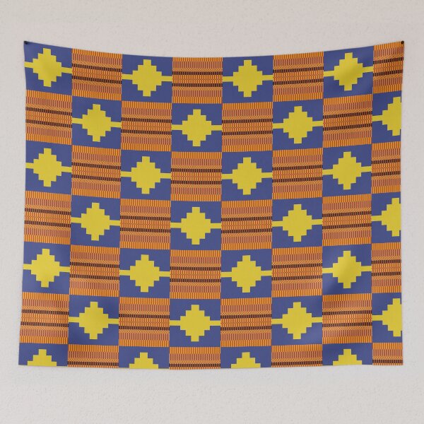 Item preview, Premium Ashanti Kente pattern | Ghana  designed and sold by MammothArt.