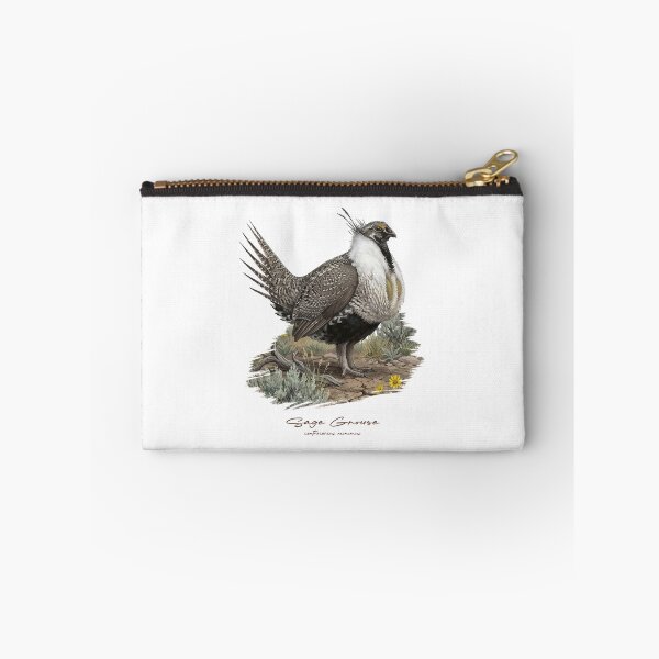 Item preview, Sage Grouse on Grass Land Bird Illustration designed and sold by Takeda-art.