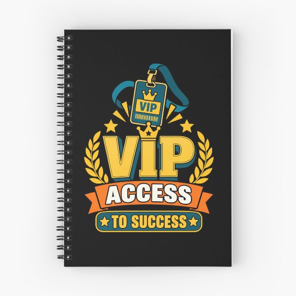 Item preview, VIP Access to Success Motivational Business Quote designed and sold by TeeTimeTreasure.