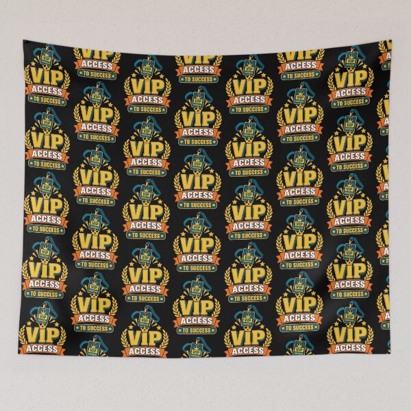 Item preview, VIP Access to Success Motivational Business Quote designed and sold by TeeTimeTreasure.