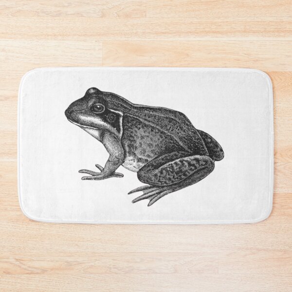 Item preview, Minimalist Ink-Style Bullfrog Study designed and sold by domostore.