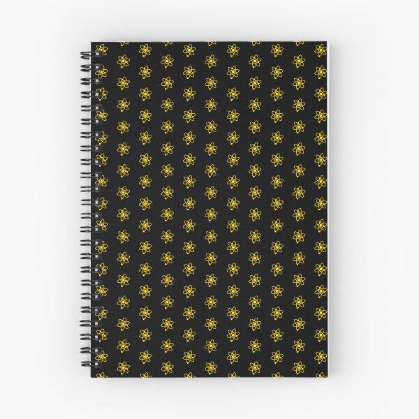 Item preview, Minimalist Gold Atom Shape Science Symbol designed and sold by pattern-archive.