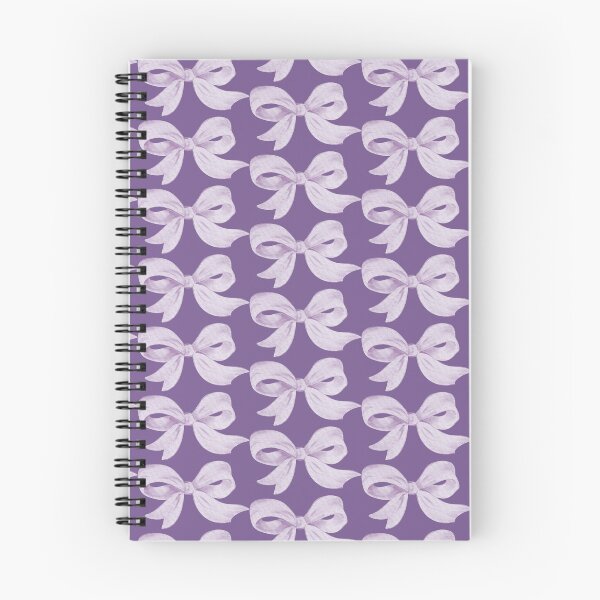 Item preview, Lavender Watercolor Bow with Long Tails designed and sold by Sagi Jane Art.