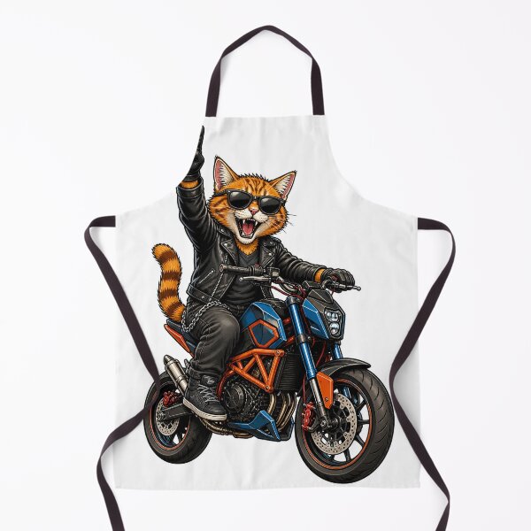 Item preview, Rock Sign Cat Stunt Rider designed and sold by TVEX19.