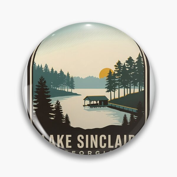 Item preview, Lake Sinclair Georgia designed and sold by DetourDgn.