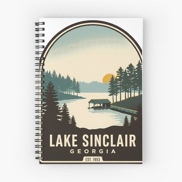 Item preview, Lake Sinclair Georgia designed and sold by DetourDgn.