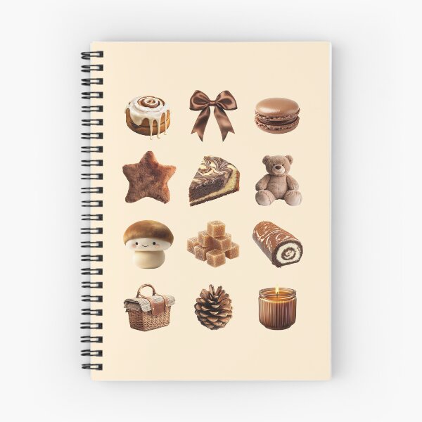 Item preview, Cozy Brown Autumn Aesthetic Sticker Pack designed and sold by jianina-alondra.