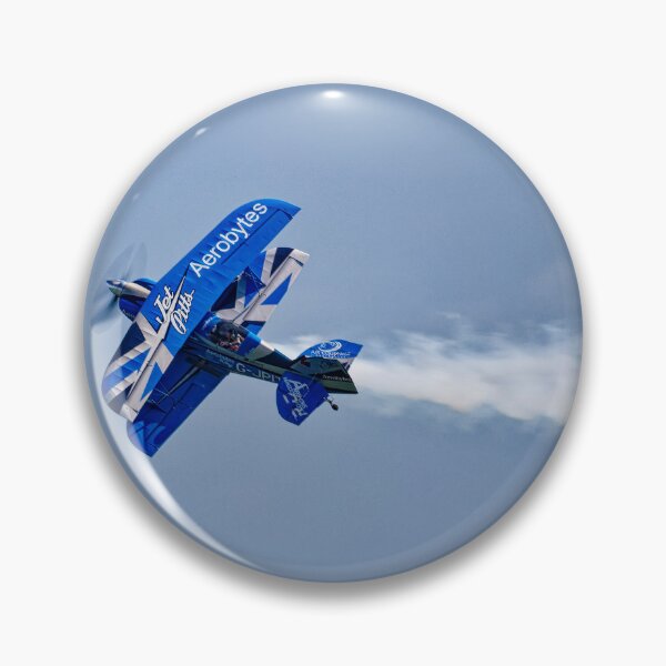 Item preview, In flights with smoke the Jet Pitts G-JPIT flown by Rich Goodwin at Eastbourne August Airbourne Airshow 2026  designed and sold by John Gilham - Landscape Photography.