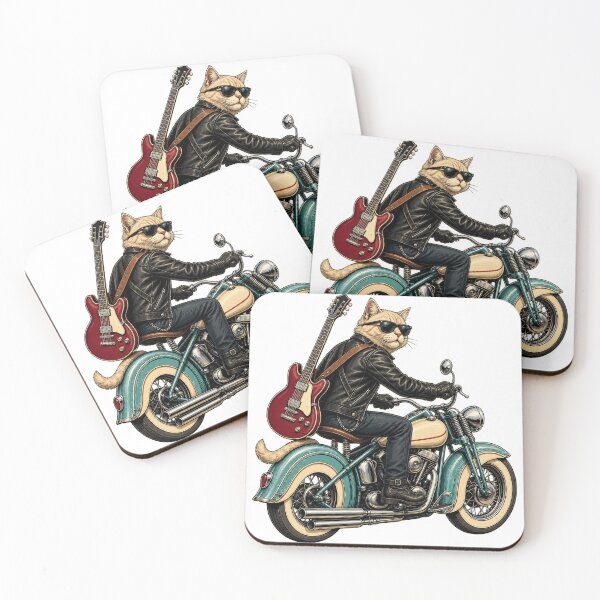 Item preview, Rocker Cat Guitar Cruiser Rider designed and sold by TVEX19.