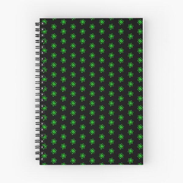 Item preview, Minimalist Lime Atom Shape Science Symbol designed and sold by pattern-archive.