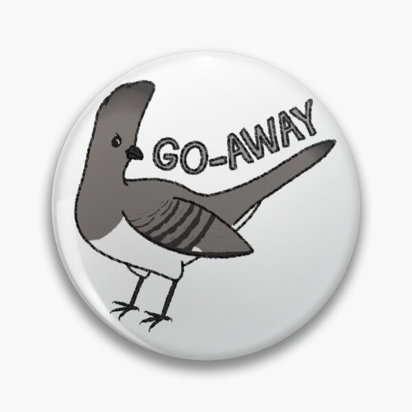 Item preview, White-Bellied Go-Away-Bird designed and sold by GeneralGameBird.