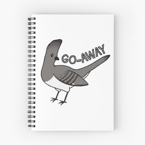 Item preview, White-Bellied Go-Away-Bird designed and sold by GeneralGameBird.
