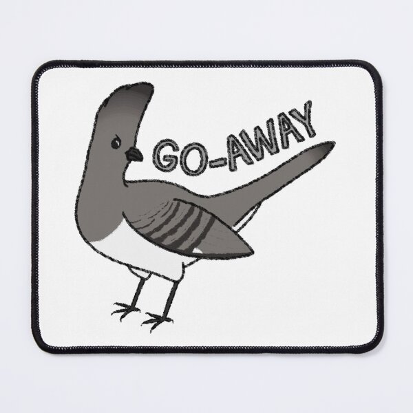 Item preview, White-Bellied Go-Away-Bird designed and sold by GeneralGameBird.