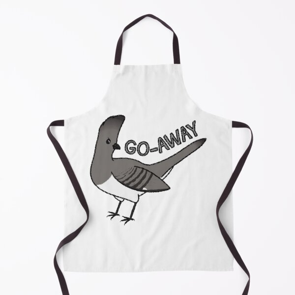 Item preview, White-Bellied Go-Away-Bird designed and sold by GeneralGameBird.