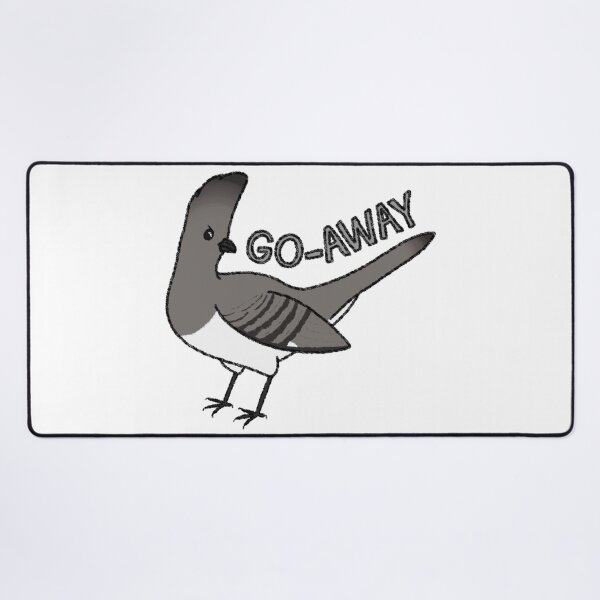 Item preview, White-Bellied Go-Away-Bird designed and sold by GeneralGameBird.
