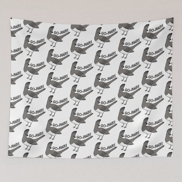 Item preview, White-Bellied Go-Away-Bird designed and sold by GeneralGameBird.