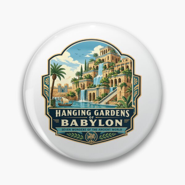Item preview, Hanging Gardens Of Babylon Seven Wonders Of The Ancient World History Lover Gift designed and sold by Simsimah26Parks.
