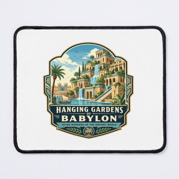Item preview, Hanging Gardens Of Babylon Seven Wonders Of The Ancient World History Lover Gift designed and sold by Simsimah26Parks.