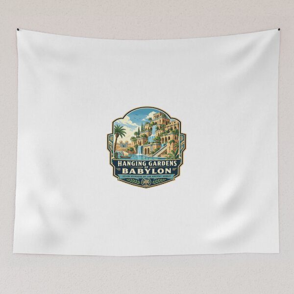 Item preview, Hanging Gardens Of Babylon Seven Wonders Of The Ancient World History Lover Gift designed and sold by Simsimah26Parks.