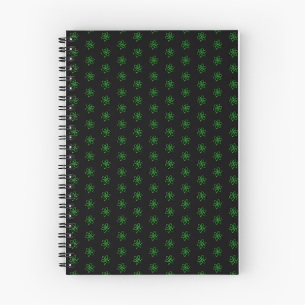 Item preview, Minimalist Green Atom Shape Science Symbol designed and sold by pattern-archive.