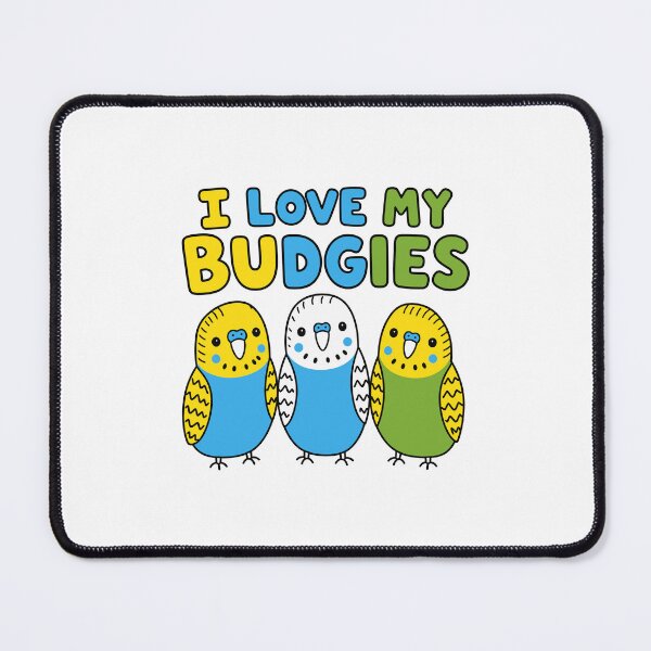 Item preview, I Love My Budgies designed and sold by gunaone-design.