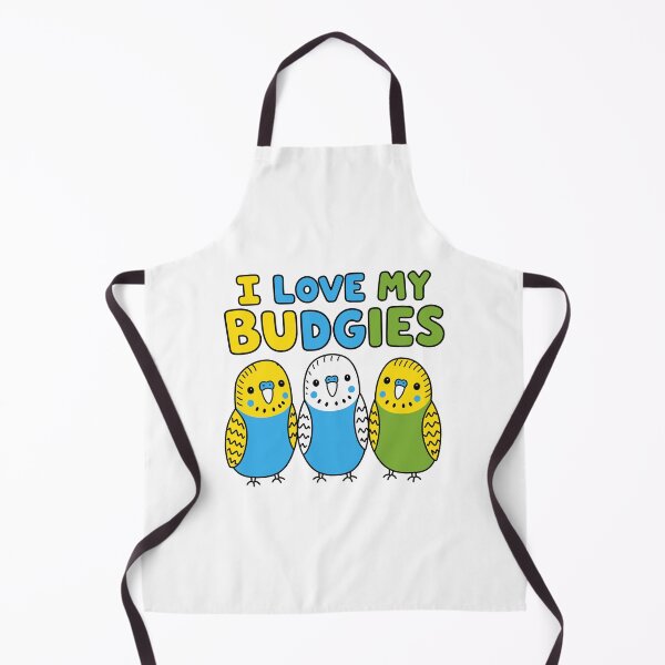 Item preview, I Love My Budgies designed and sold by gunaone-design.