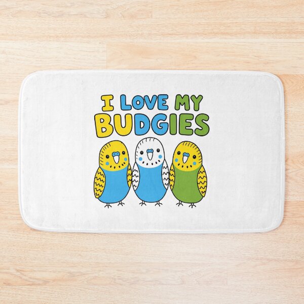 Item preview, I Love My Budgies designed and sold by gunaone-design.