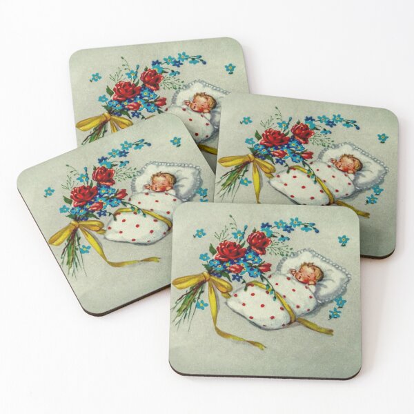 Item preview, Vintage congratulations with new baby card designed and sold by Photopat.