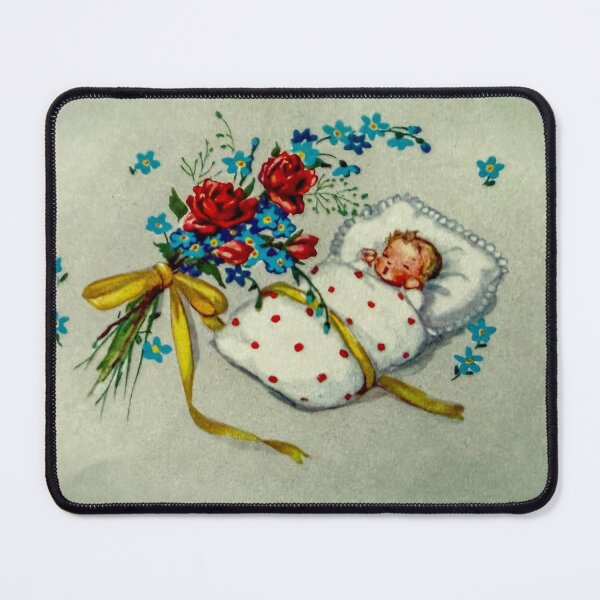 Item preview, Vintage congratulations with new baby card designed and sold by Photopat.