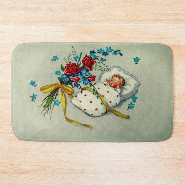 Item preview, Vintage congratulations with new baby card designed and sold by Photopat.
