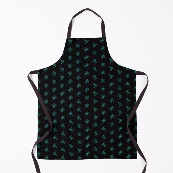 Item preview, Minimalist Teal Atom Shape Science Symbol designed and sold by pattern-archive.