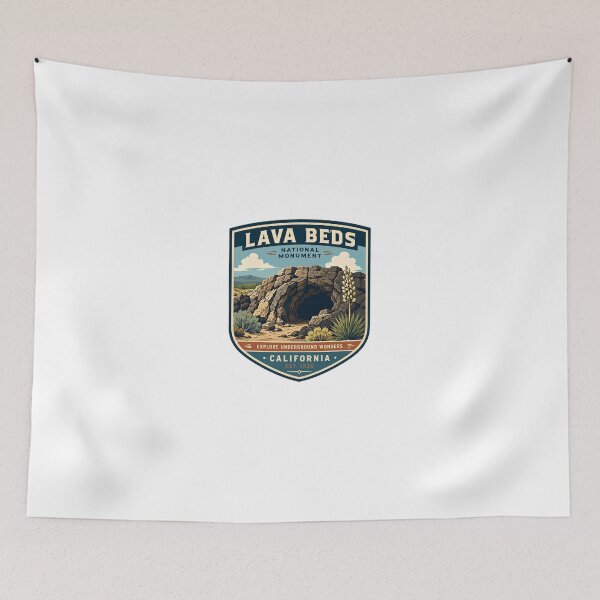 Item preview, Lava Beds National Monument Explore Underground Wonders California Est. 1925 National Park Travel Visitor designed and sold by Simsimah26Parks.