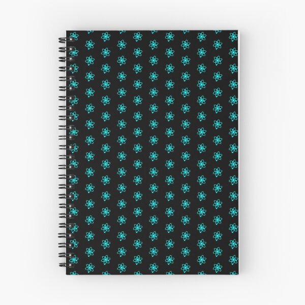 Item preview, Minimalist Cyan Atom Shape Science Symbol designed and sold by pattern-archive.