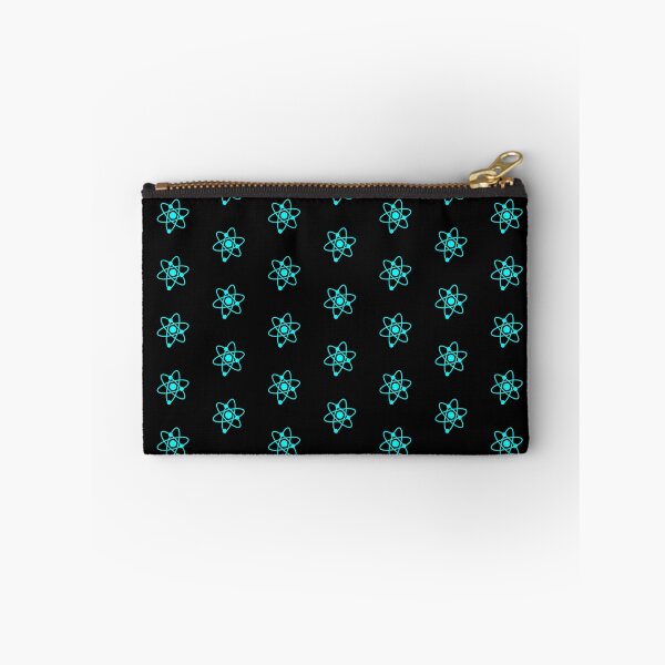 Item preview, Minimalist Cyan Atom Shape Science Symbol designed and sold by pattern-archive.