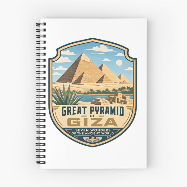 Item preview, Great Pyramid Of Giza Seven Wonders Of The Ancient World Egypt Travel History Landmark designed and sold by Simsimah26Parks.