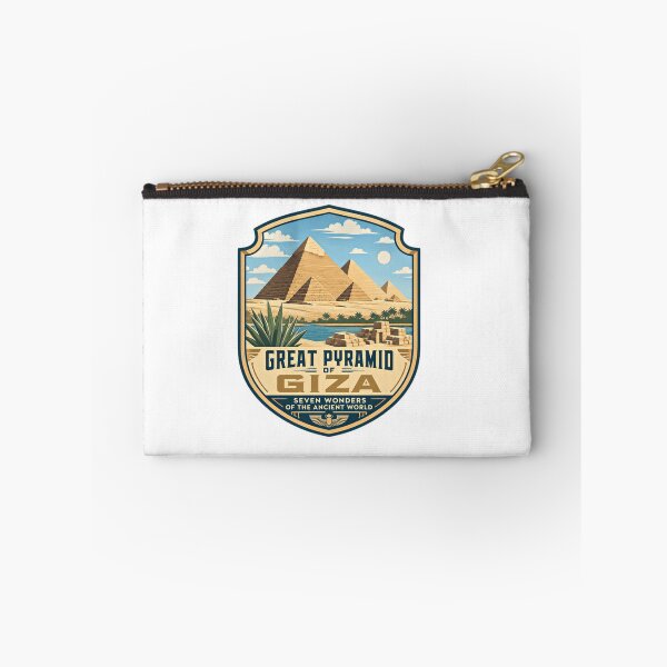 Item preview, Great Pyramid Of Giza Seven Wonders Of The Ancient World Egypt Travel History Landmark designed and sold by Simsimah26Parks.