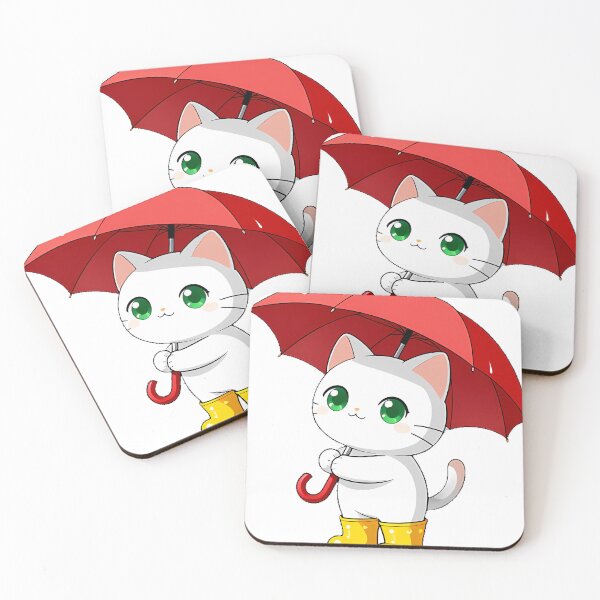 Item preview, Tuxedo Cat Rainy Day Icon designed and sold by pumsquare.
