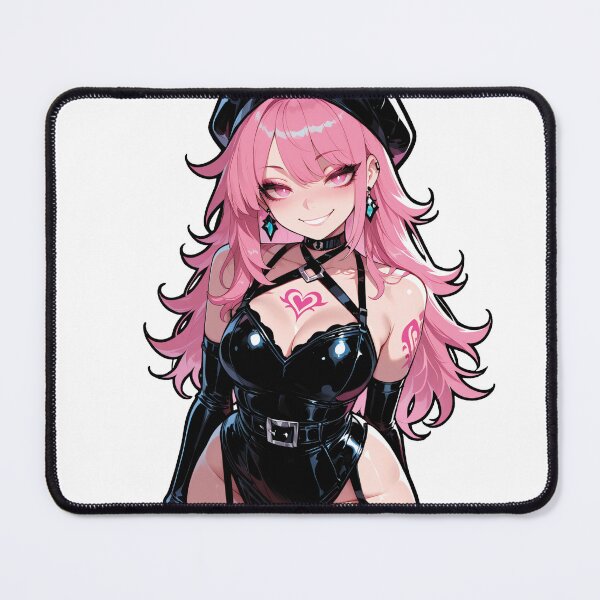 Item preview, Chibi Pink Latex Girl Sticker designed and sold by RGB-crayon.